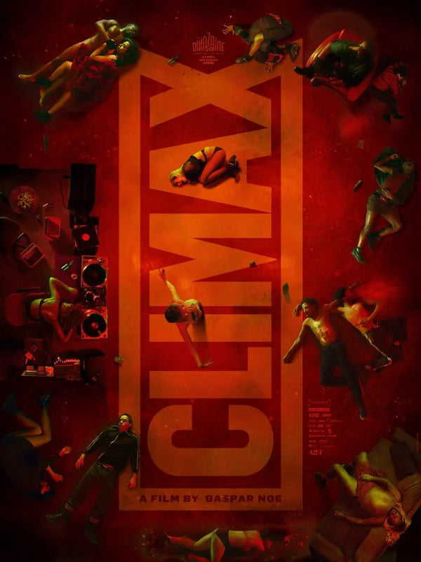 Climax Movie Poster | Gaspar Noé Dance Horror Film Art Movie Poster | Film Wall Art Print