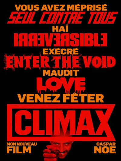 Climax Movie Poster - Gaspar Noé's Psychedelic Dance Horror Movie Poster | Film Wall Art Print