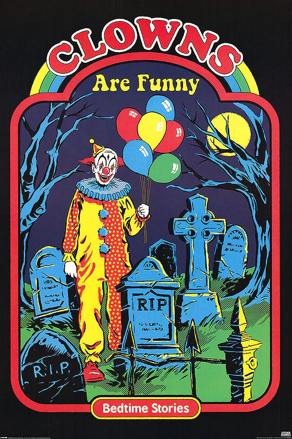Clowns Are Funny (1999) – Classic Comedy Movie Poster Movie Poster | Film Wall Art Print