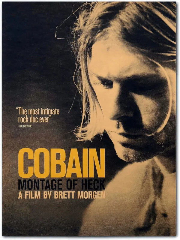Kurt Cobain: Montage of Heck Movie Poster - Official Artwork Movie Poster | Film Wall Art Print