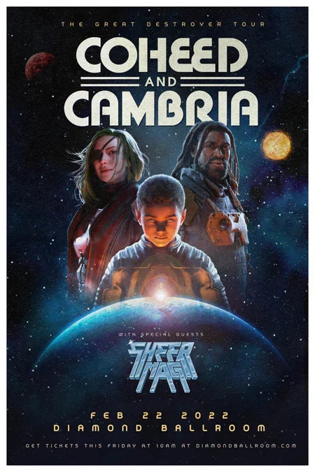 Coheed and Cambria's Animated Music Video: Genre-Defying Artistry Movie Poster | Film Wall Art Print