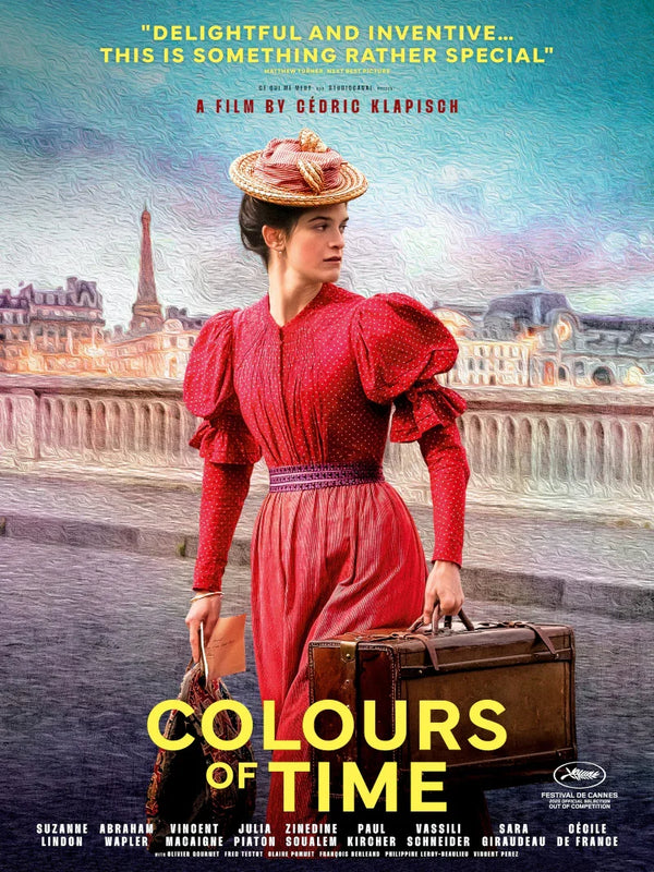Colours of Time Movie Poster - Vintage Cinema Art Print Movie Poster | Film Wall Art Print