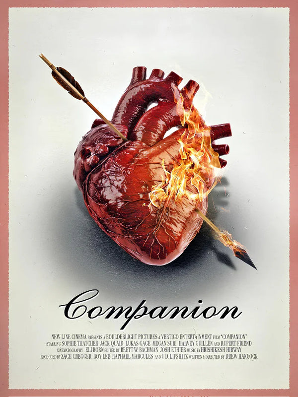 Companion Movie Poster - Sci-Fi Thriller Film Art Movie Poster | Film Wall Art Print