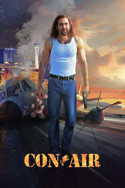 Con Air (1997) Action-Packed Wall Art - Premium Movie Poster