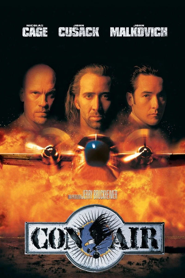 Con Air (1997): Premium Action-Thriller Wall Art - Premium Movie Poster
