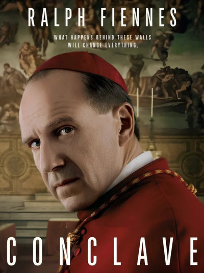 Conclave Movie Poster - Papal Election Thriller Movie Poster | Film Wall Art Print