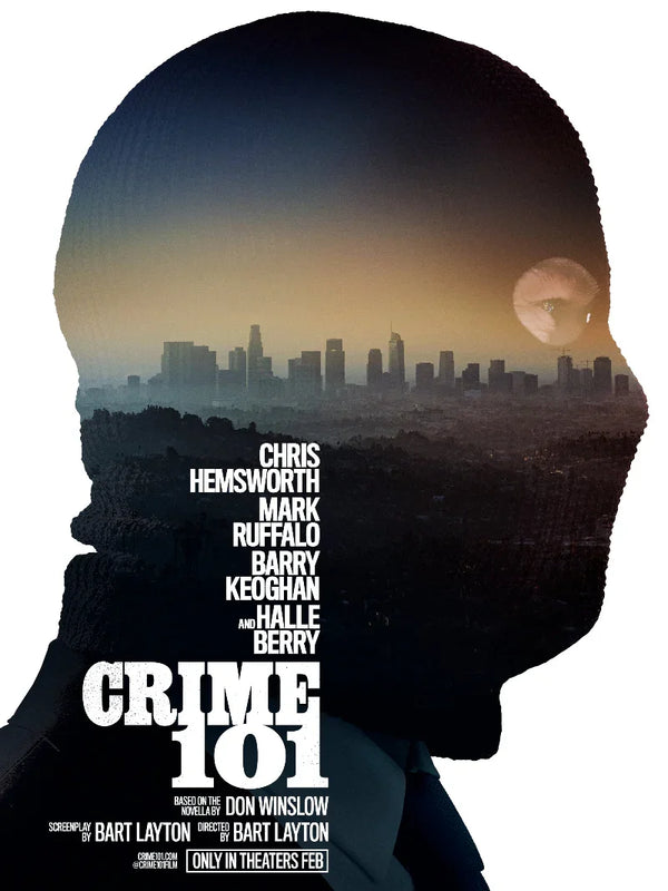 Crime 101 Movie Poster - Official Artwork & Design Movie Poster | Film Wall Art Print
