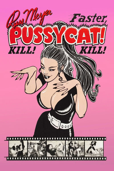 Cult Classic 'Faster, Pussycat! Kill! Kill!' (1965) Wall Art - Premium Movie Poster