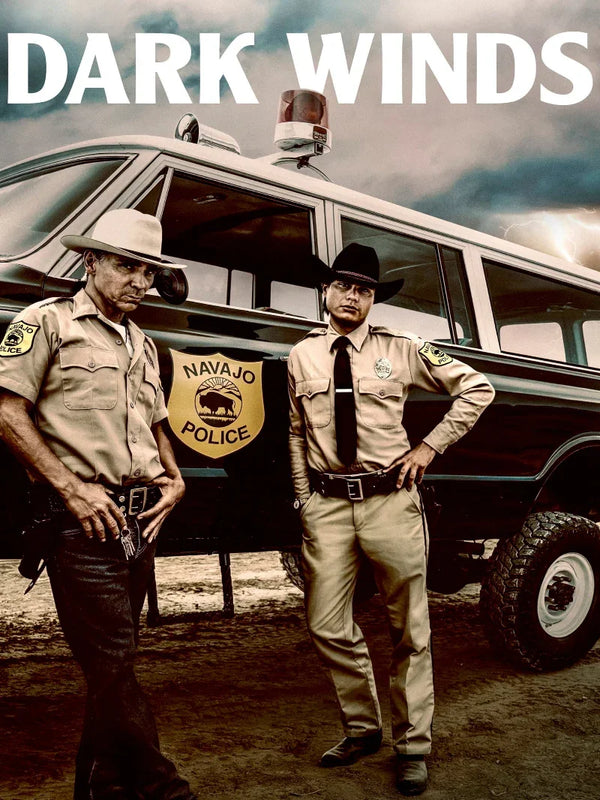 Dark Winds TV Series Poster - Native American Crime Drama Movie Poster | Film Wall Art Print