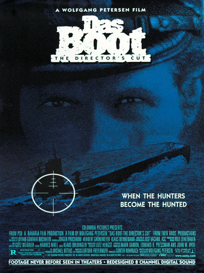 Das Boot Movie Poster - Classic WWII Submarine Film Art Movie Poster | Film Wall Art Print