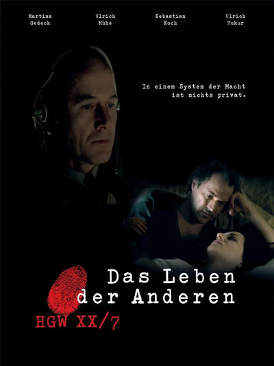 Das Leben der Anderen - The Lives of Others Movie Poster Movie Poster | Film Wall Art Print