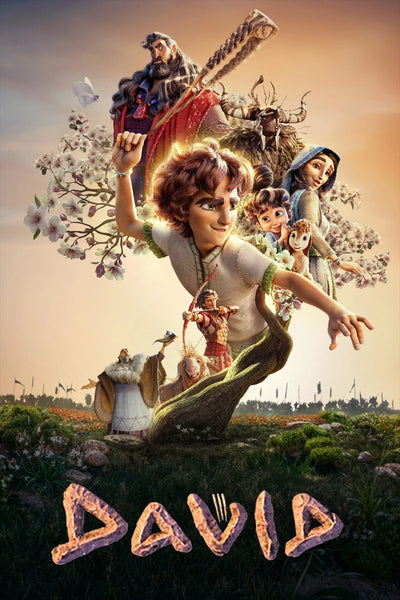 David (2025): Anointed King Poster – Faith & Adventure - Premium Movie Poster
