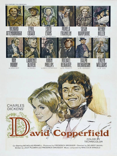 David Copperfield Movie Poster - Classic Film Art Print Movie Poster | Film Wall Art Print