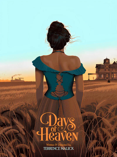 Days of Heaven Cinematic Wall Art - Movie Poster Print Movie Poster | Film Wall Art Print