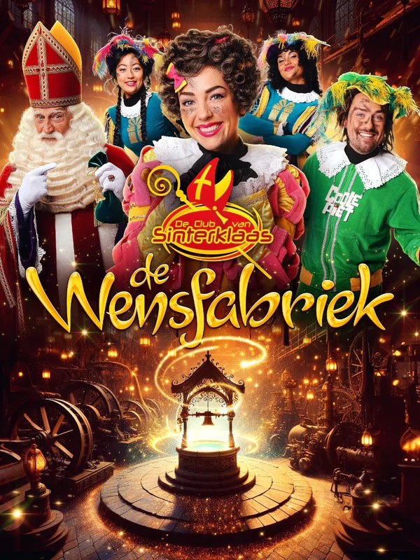 De Club Van Sinterklaas En De Wensfabrik Movie Poster Movie Poster | Film Wall Art Print
