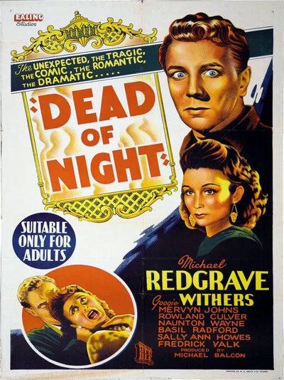 Dead of Night Movie Poster - Classic Horror Film Art Movie Poster | Film Wall Art Print