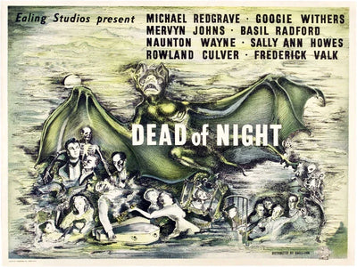 Dead of Night Movie Poster - Classic British Horror Film Movie Poster | Film Wall Art Print