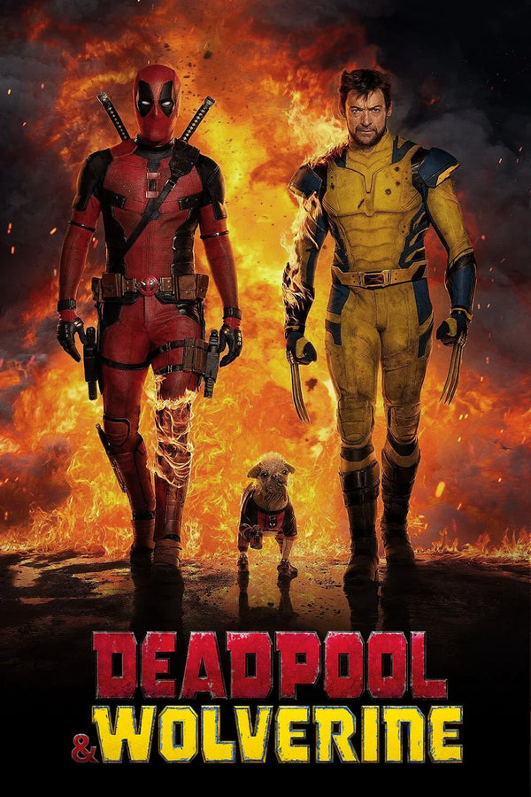 Deadpool & Wolverine (2024): Own the Action Adventure Art - Premium Movie Poster