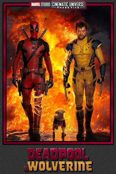 Deadpool & Wolverine (2024): Unleash the Chaos on Your Wall - Premium Movie Poster
