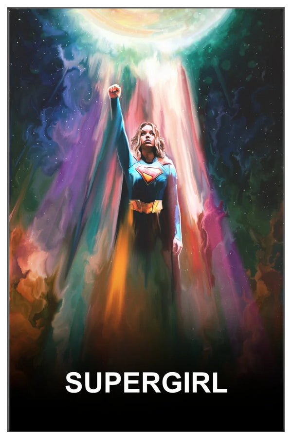 Defy the Stars with Supergirl (2026) – Premium Wall Art - Premium Movie Poster