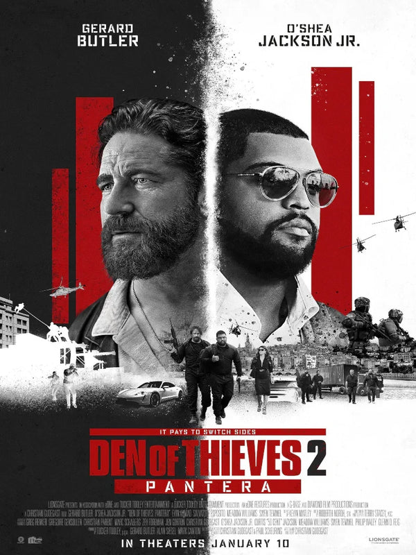Den of Thieves: Pantera Movie Poster - Official Artwork Movie Poster | Film Wall Art Print
