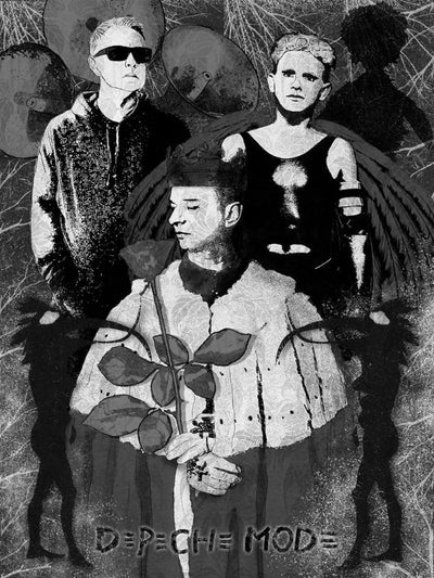 Depeche Mode 101 Movie Poster - Classic Concert Film Art Movie Poster | Film Wall Art Print