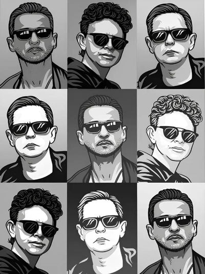 Depeche Mode 101 Movie Poster - Classic Concert Film Movie Poster | Film Wall Art Print