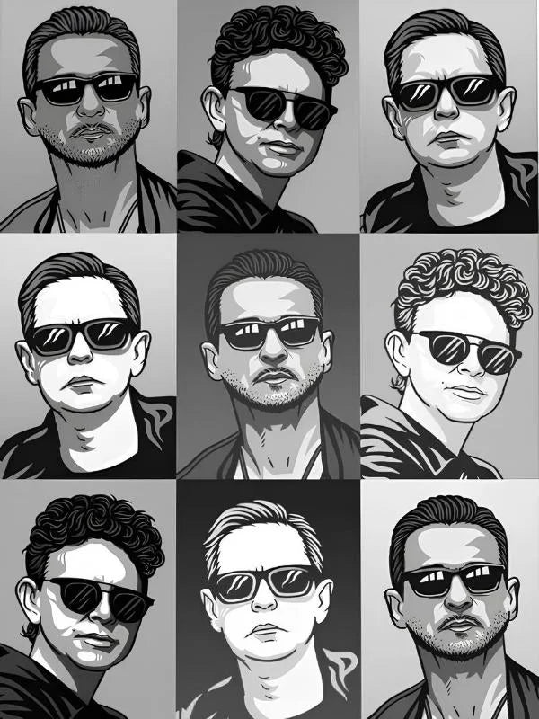 Depeche Mode 101 Movie Poster - Classic Concert Film Movie Poster | Film Wall Art Print