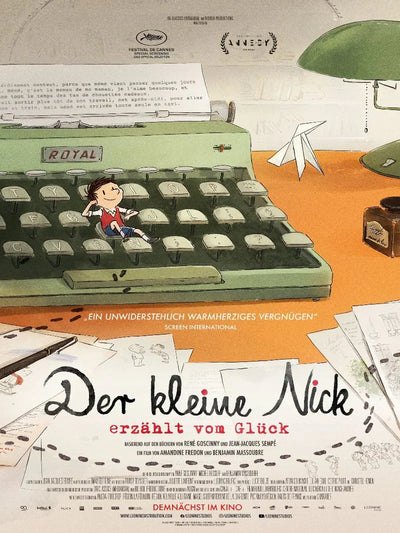 Der kleine Nick Movie Poster - Classic French Comedy Film Art Movie Poster | Film Wall Art Print