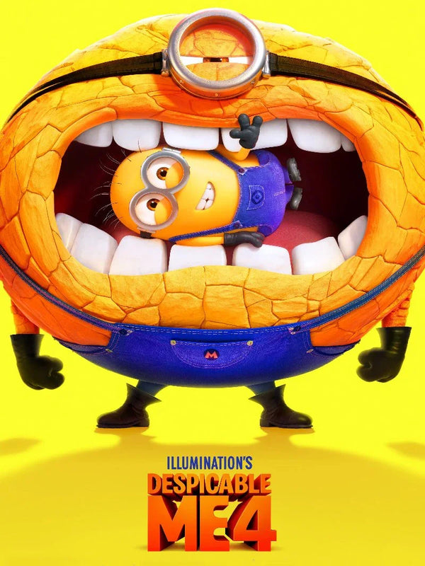 Despicable Me 4 Movie Poster - Official Artwork & Images Movie Poster | Film Wall Art Print
