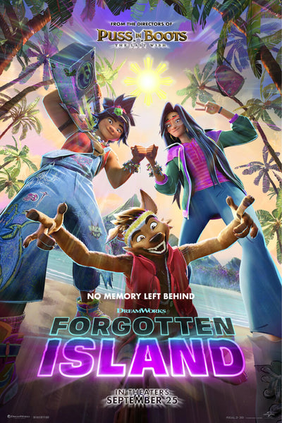 Discover Forgotten Island's Mystical Adventure (2026) - Premium Movie Poster