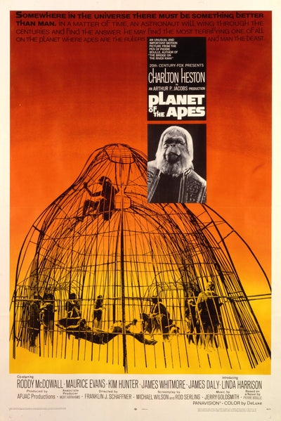 Discover Planet of the Apes (1968) – Classic Sci-Fi Poster - Premium Movie Poster