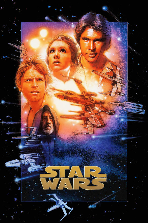 Discover Star Wars (1977) – A Galactic Wall Masterpiece Awaits! - Premium Movie Poster