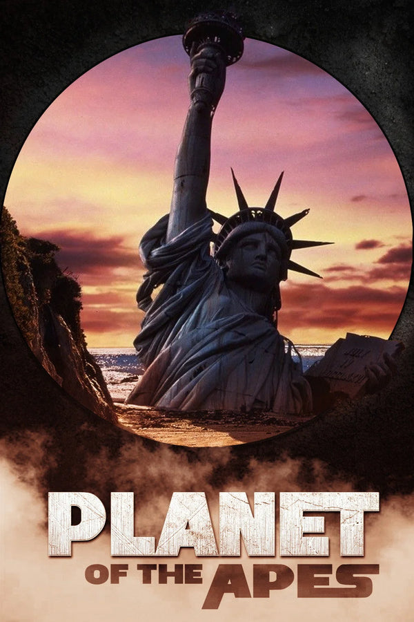 Discover the 1968 Sci-Fi Classic: Planet of the Apes Poster - Premium Movie Poster