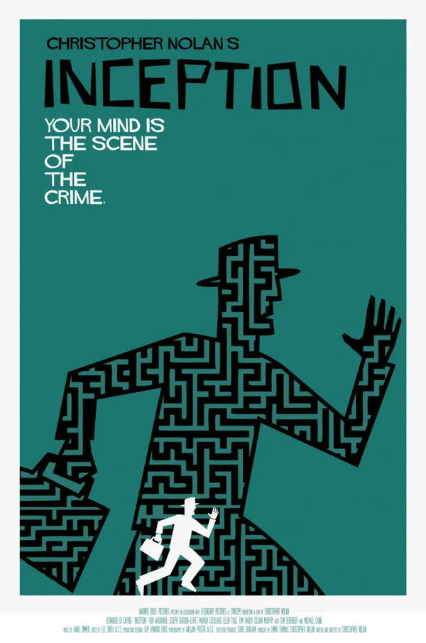 Discover the Dreamscape of Inception (2010) - Premium Movie Poster