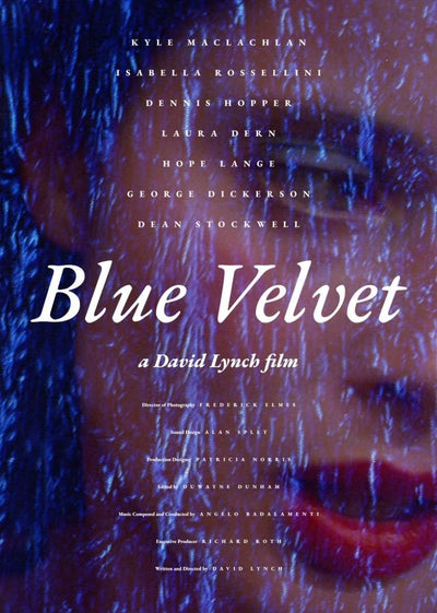 Discover the Enigmatic World of Blue Velvet (1986) - Premium Movie Poster