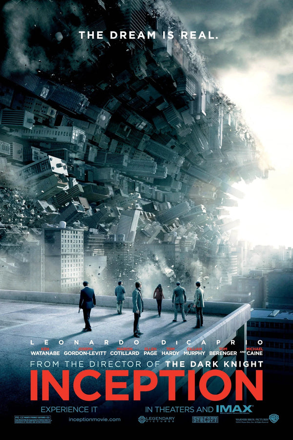 Dive into Dreams: Inception (2010) Premium Poster - Premium Movie Poster