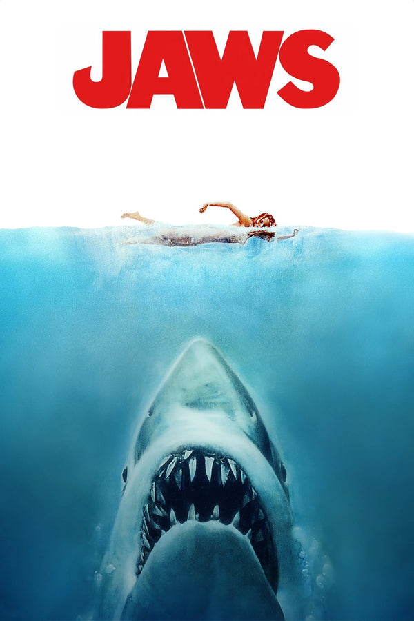 Dive into Jaws (1975) – Iconic Horror Art for Your Wall - Premium Movie Poster
