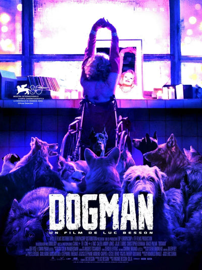 Dogman Movie Poster - Luc Besson's Thriller Drama Movie Poster | Film Wall Art Print