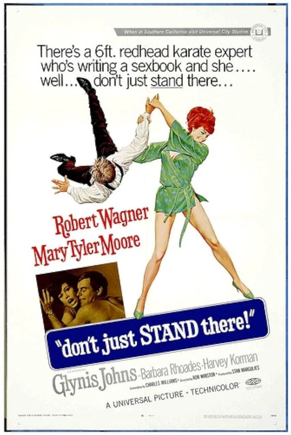 Don't Just Stand There (1968) - Classic Comedy Movie Poster Movie Poster | Film Wall Art Print
