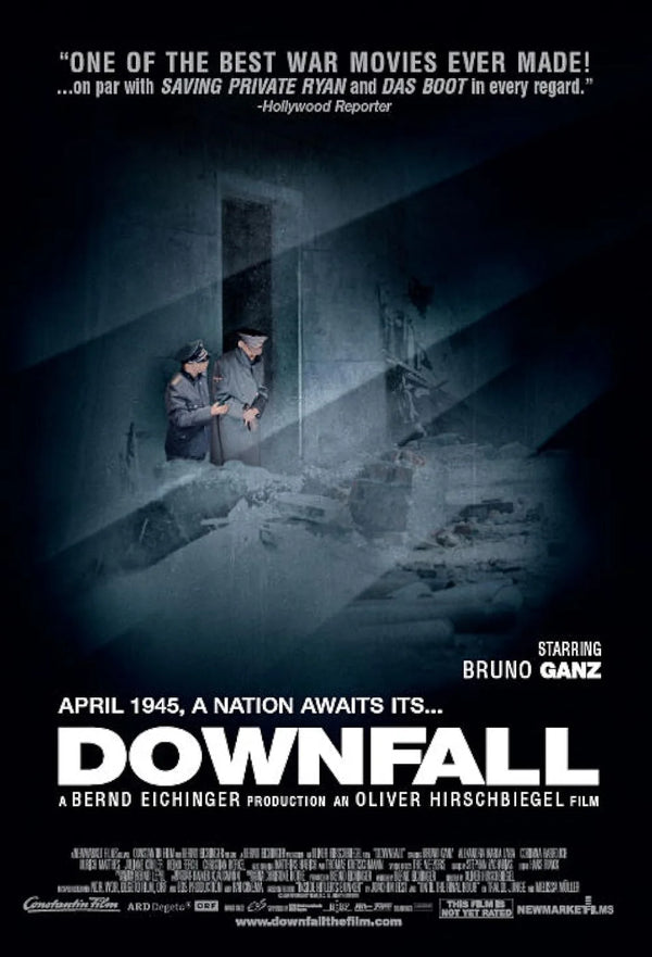 Downfall Movie Poster - Der Untergang WWII Film Art Movie Poster | Film Wall Art Print