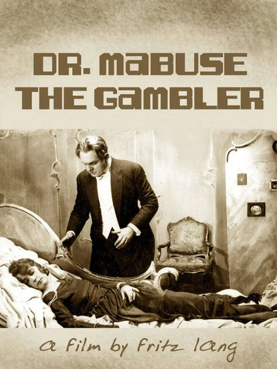 Dr. Mabuse der Spieler - Fritz Lang's Silent Crime Thriller Movie Poster | Film Wall Art Print