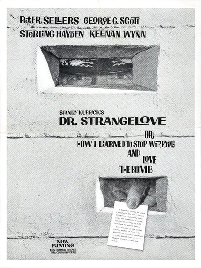 Dr. Strangelove Movie Poster - Classic Kubrick Film Art Movie Poster | Film Wall Art Print