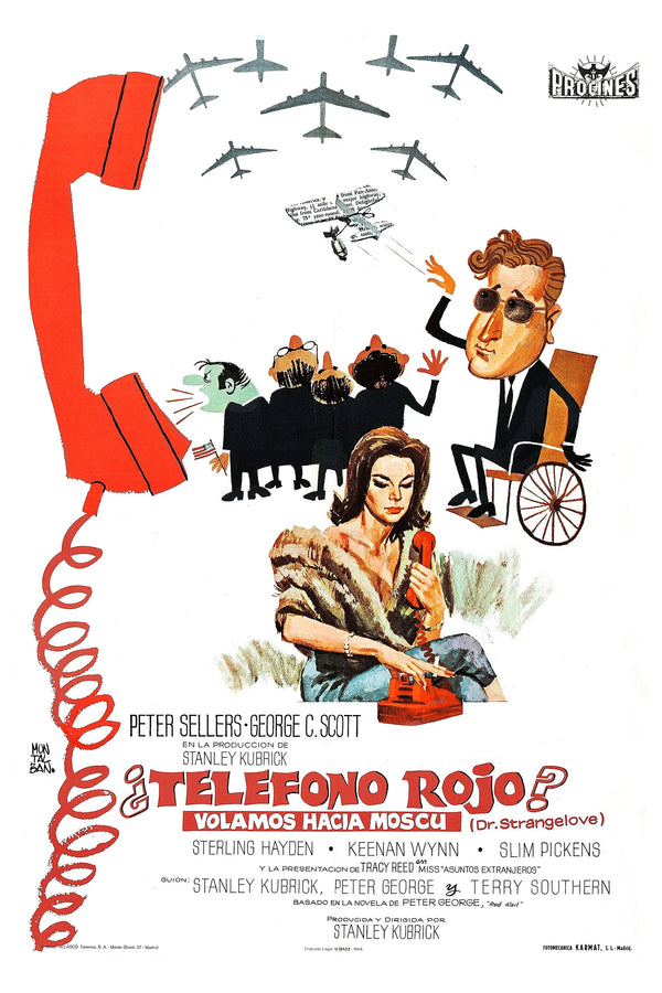 Dr. Strangelove (Spanish) Podcast: Exploring the Classic Movie Poster | Film Wall Art Print
