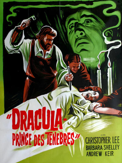 Dracula Prince des Tenebres - Classic Horror Movie Poster Movie Poster | Film Wall Art Print