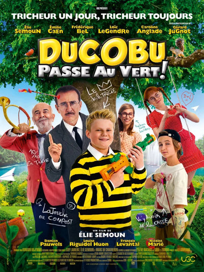 Ducobu passe au vert - Movie Poster | French Comedy Film Movie Poster | Film Wall Art Print