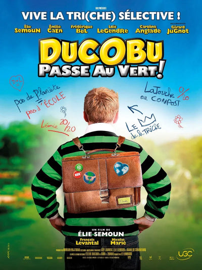 Ducobu Passe Au Vert - French Comedy Movie Poster Movie Poster | Film Wall Art Print