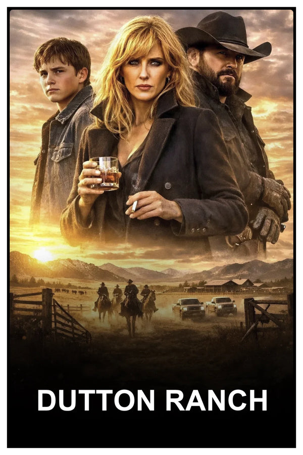 Dutton Ranch (2026): Own the Drama & Western Epic on Your Wall! - TV Series Poster