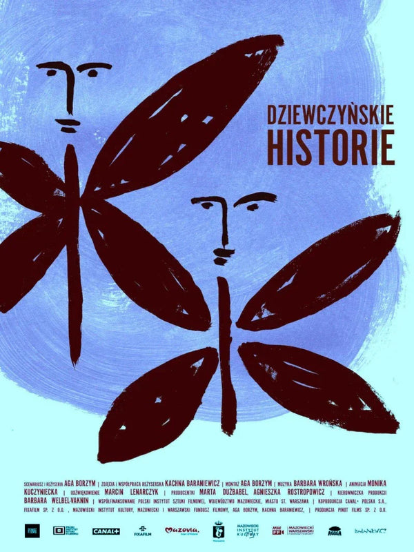 Dziewczynskie historie Movie Poster - Polish Film Art Movie Poster | Film Wall Art Print