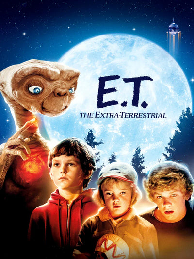 E.T. The Extra-Terrestrial Movie Poster - Classic Sci-Fi Film Art Movie Poster | Film Wall Art Print